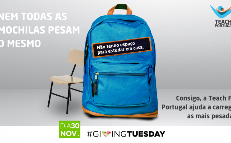  #GivingTuesday: Nem todas as mochilas pesam o mesmo