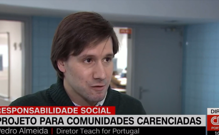  CNN: Responsabilidade social da SONAE com Teach For Portugal