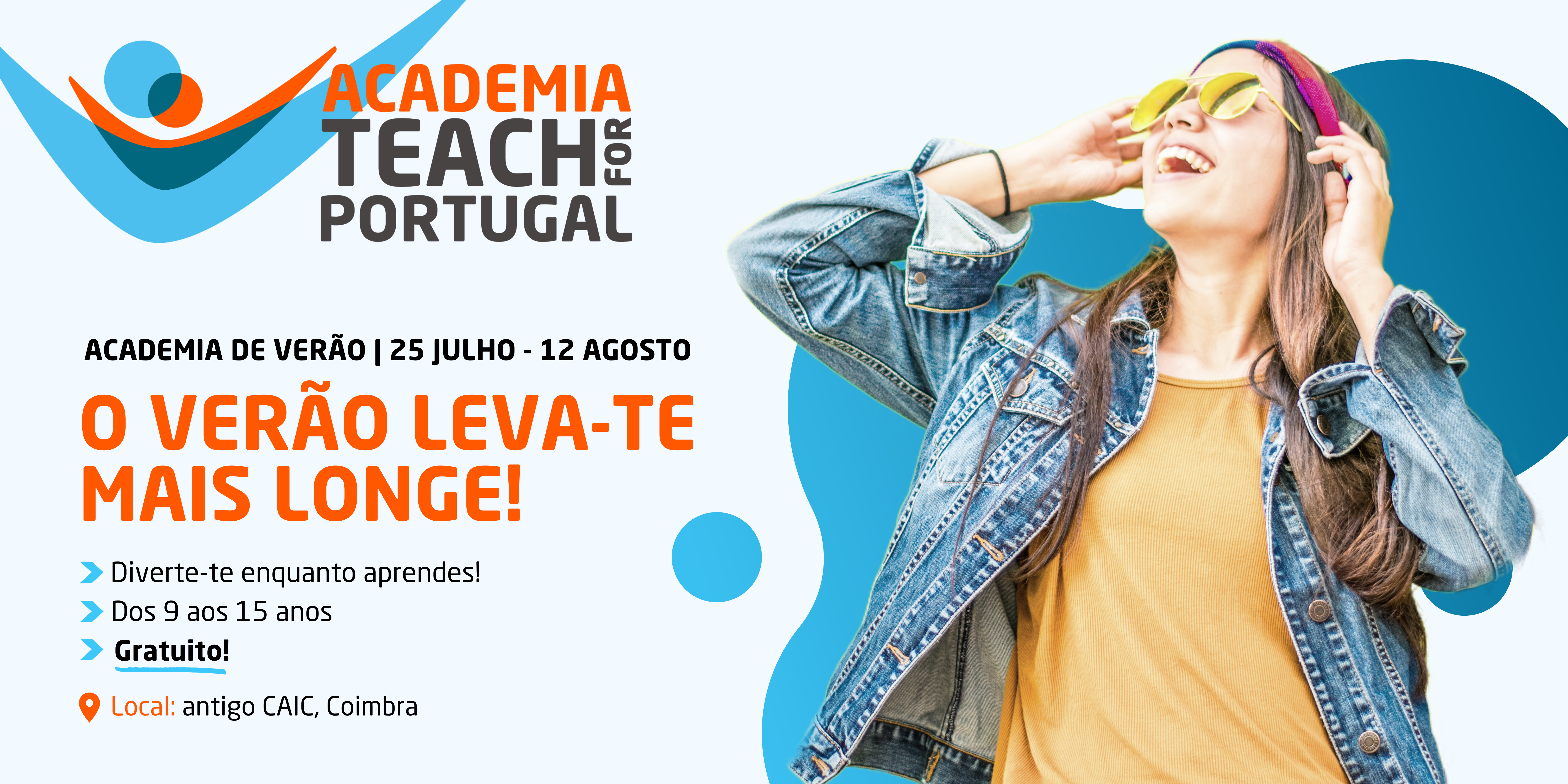 Academia de Verão Teach For Portugal Coimbra atividades de verão campo de férias para crianças e adolescentes