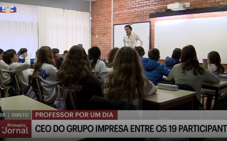 Francisco Pedro Balsemão desafia alunos do 6.º ano